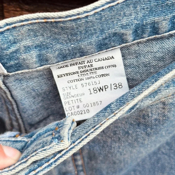 Vintage French Dressing High Rise Jeans - Size 18 - Picture 8 of 8